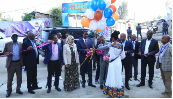 افتتاح قرية سكنية على أحدث طراز في العاصمة أديس أبابا