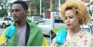 أهالي تيغراي في أديس أبابا يطالبون المجتمع الدولي بالضغط على جبهة تحرير تيغراي