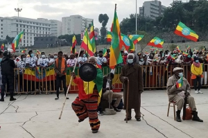 سكان أديس أبابا يتعهدون بحماية الوحدة وسيادة إثيوبيا