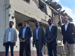 السفير الفرنسي لدى إثيوبيا يزور البنية التحتية المتضرر من الحرب وتعهد بتقديم مساعدات
