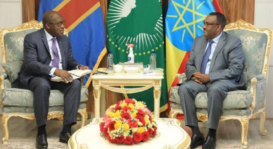 نائب رئيس الوزراء ووزير الخارجية الإثيوبي يُجري محادثات مع نظيره من الكونغو