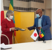 اليابان تتبرع بأكثر من 86000 دولار لمركز التدريب المهني بمدينة جيجيجا في إقليم الصومال