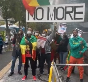 الإثيوبيون في اليابان ينظمون مسيرة للمطالبة بإنهاء الضغط على أثيوبيا