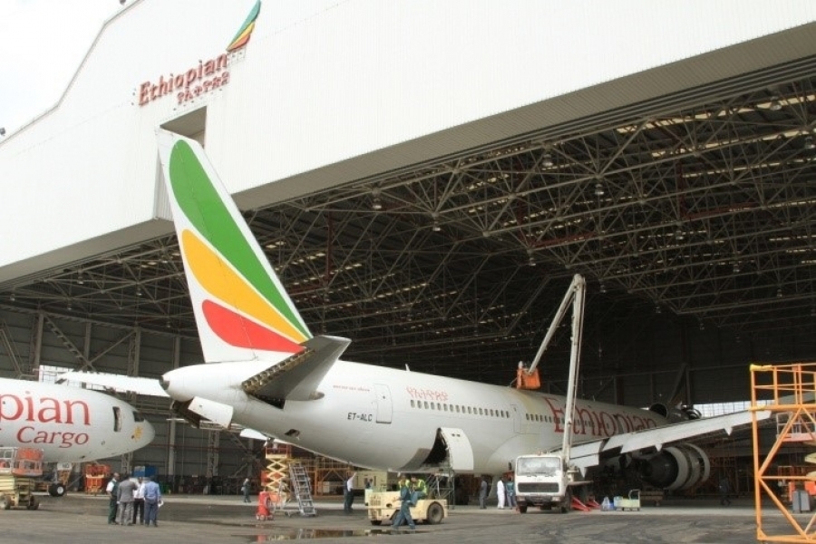 الخطوط الجوية الإثيوبية تقدم خدمات صيانة وإصلاح وترميم إطار الهواء لبلدان أفريقية أخرى