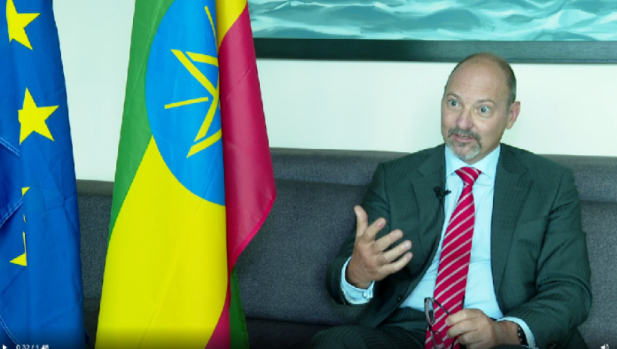 رئيس وفد الاتحاد الأوروبي يؤكد على الشراكة الاستراتيجية مع إثيوبيا