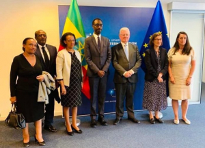 الممثل الخاص للاتحاد الأوروبي ووزير العدل يشددان على الحاجة إلى تعزيز الزخم الإيجابي في إثيوبيا