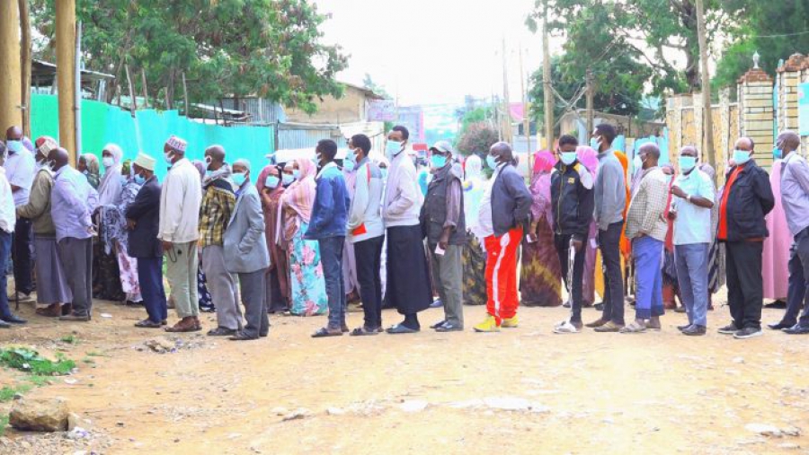 الناخبون يدلون بأصواتهم بسلام في ولاية الصومال وهراري وبعض أجزاء ولاية شعوب جنوب البلاد