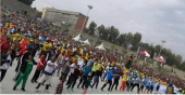 إقامة مهرجان رياضي جماعي  بمشاركة المغتربين في أديس أبابا