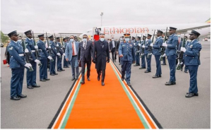 رئيس الوزراء يصل إلى نيروبي للمشاركة في الاجتماع الاستثنائي التاسع والثلاثين للإيغاد