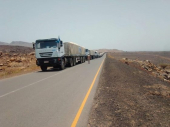المنظمة تعلن عن وصول 165 شاحنة الى إقليم تغيراي خلال الأسبوع الماضي