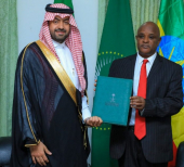سفير المملكة العربية السعودية المعين حديثًا لدى إثيوبيا يقدم أوراق اعتماده