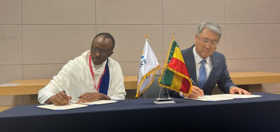 إثيوبيا وكوريا الجنوبية توقعان مذكرة تفاهم للعمل معًا في مجال الموارد المائية
