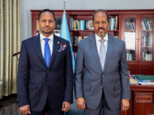 الرئيس الصومالي: أن التعاون الثنائي المتعدد مع إثيوبيا سيعزز