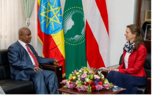 السفيرة النمساوية تثمن جهود الحكومة الإثيوبية لتحقيق سلام دائم