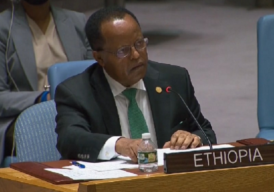 المندوب الدائم لأثيوبيا في الامم المتحدة يقول إن الضغوط السياسية والإجراءات القسرية المتسرعة غير مقبولة