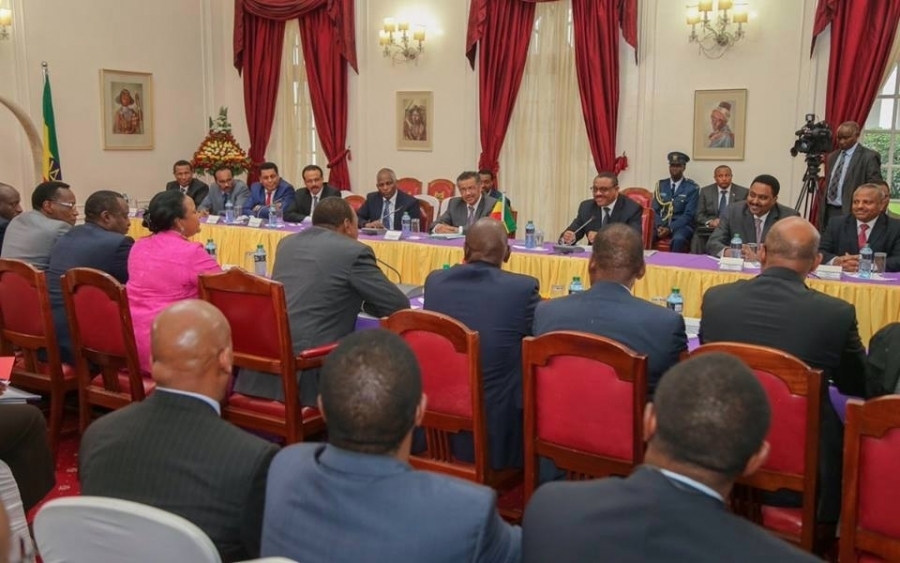 كينياتا يريد أن تعمل إثيوبيا وكينيا من أجل تحقيق نجاح مشترك