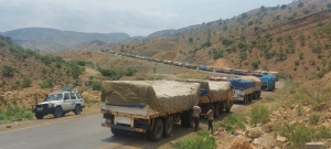 وزيرة السلام تدعو الى إتخاذ خطوات عاجلة لإسترجاع شاحنات  المساعدات من إقليم تقراي