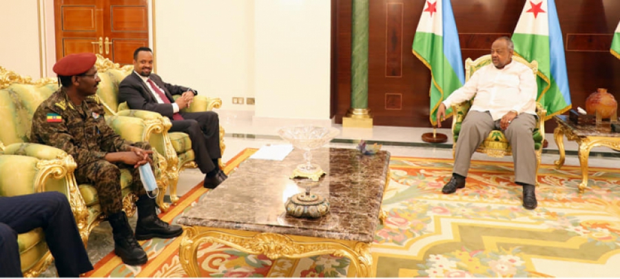 رئيس جيبوتي : إن العلاقة بين إثيوبيا وجيبوتي تاريخية ، قوية ، غير متأثرة بتأثيرات خارجية
