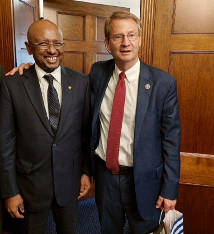عضو الكونغرس الأمريكي : ينبغي الحفاظ على استقرار إثيوبيا كشريك مهم في المنطقة