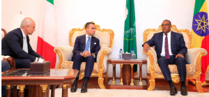 وزير خارجية إيطاليا يصل أديس أبابا في زيارة تستغرق يومين لإثيوبيا