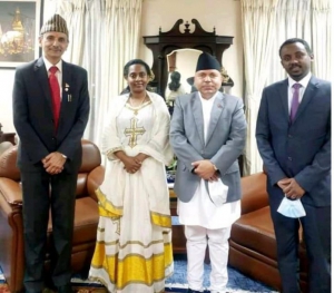 وزير الخارجية النيبالي : إن إثيوبيا لديها القدرة لحل الصراع ومواصلة مسار التنمية