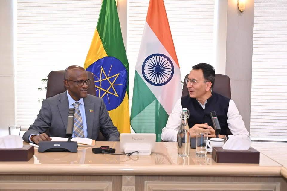 Ethiopia, India Keen to Advance Trade and investment Cooperation