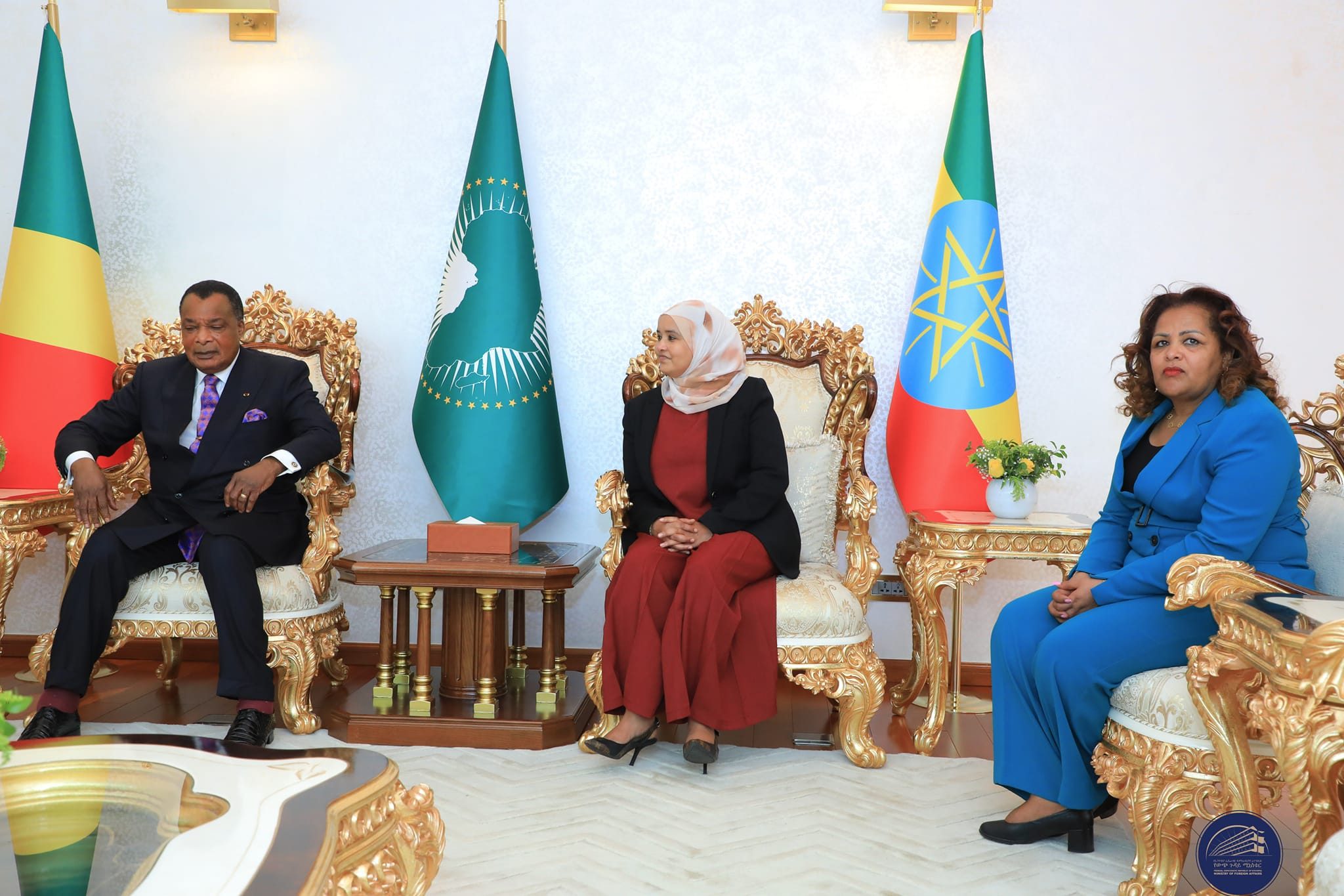 President of Congo, Prime Ministers of Mauritius & Lesotho Arrive in ...