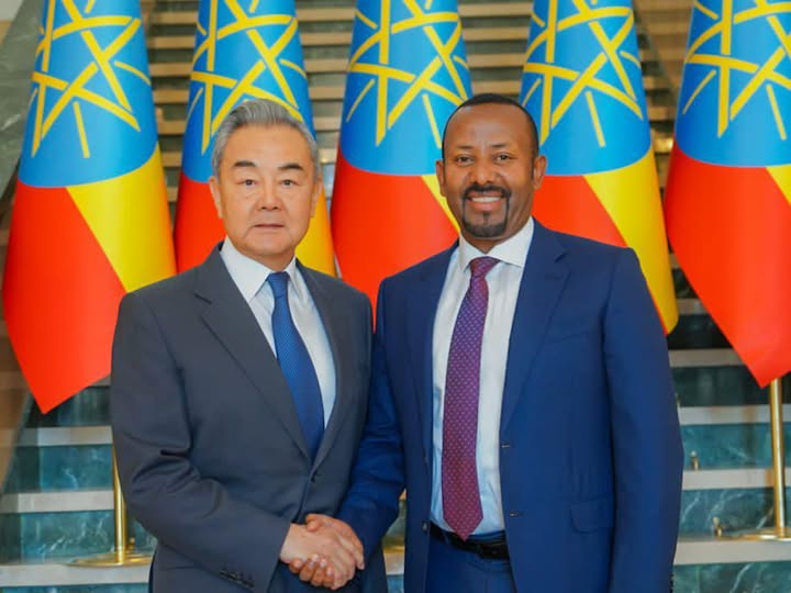 Prime Minister Abiy Hosts Chinese Foreign Minister Wang Yi