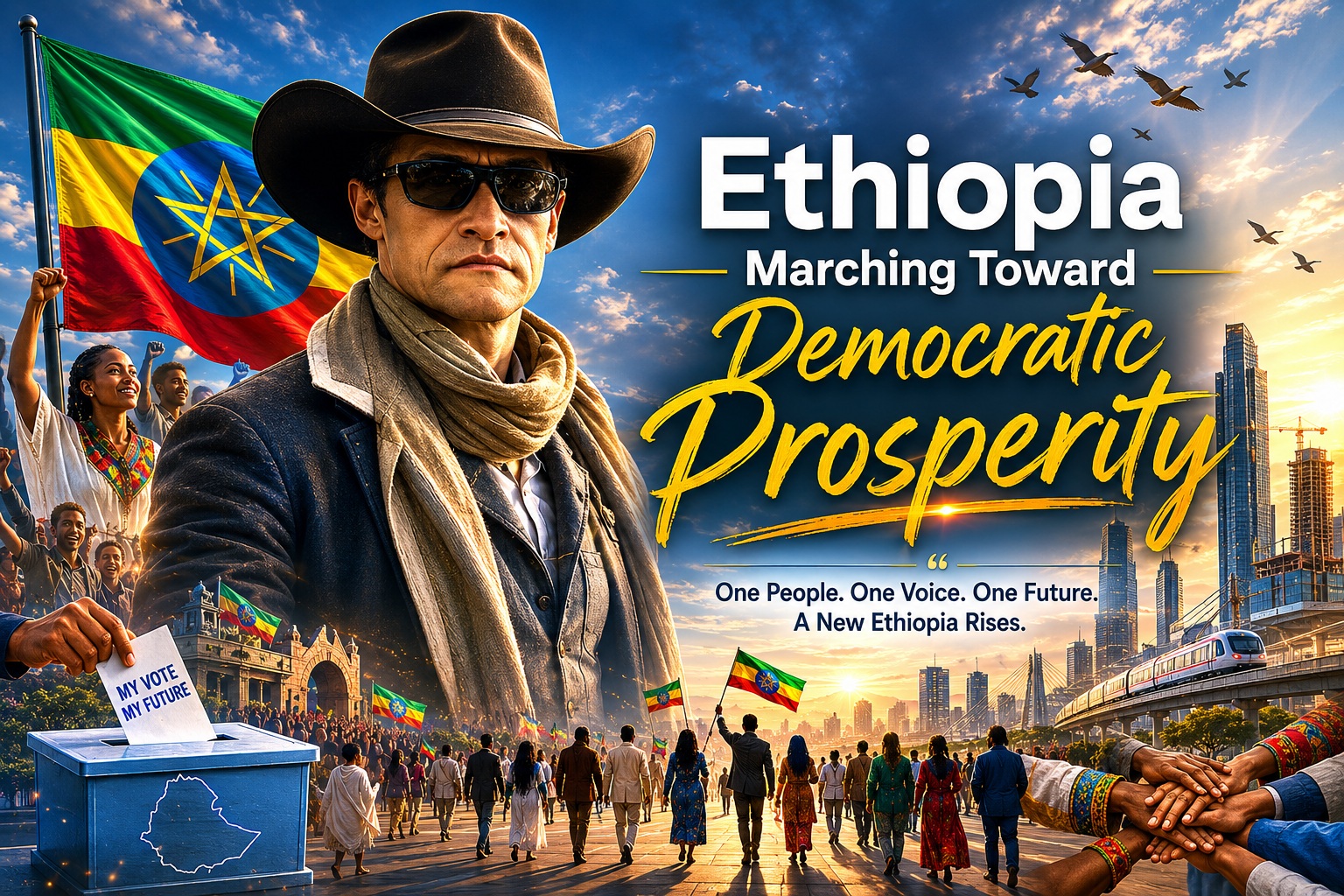 Ethiopia Marching Toward Democratic Prosperity: Time’s Up for the Ballot, Not the Bullet
