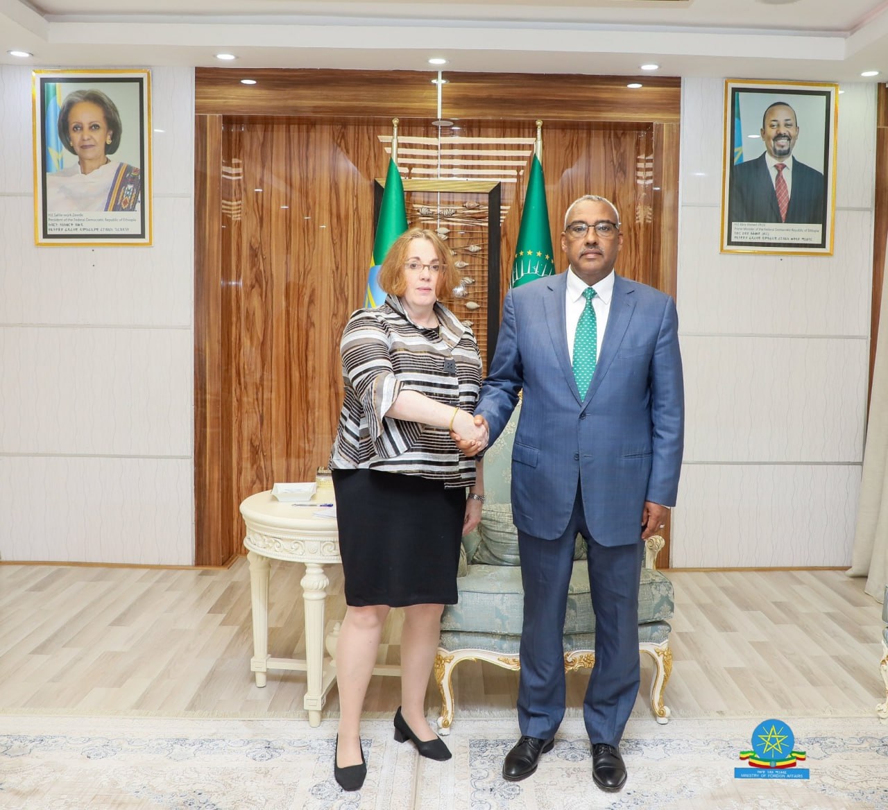DPM, FM Demeke Confers with US Assistant Secretary of State for African ...