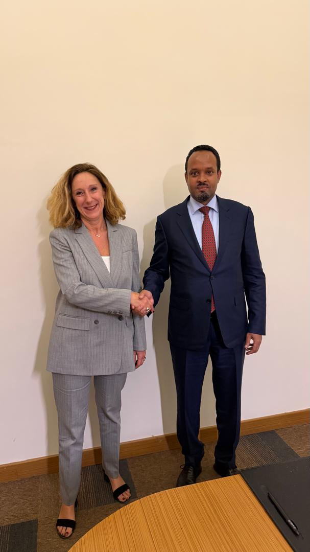 Ethiopia’s Finance Minister Holds Bilateral Talks with EU Official Ahead of Horn of Africa Initiative Ministerial