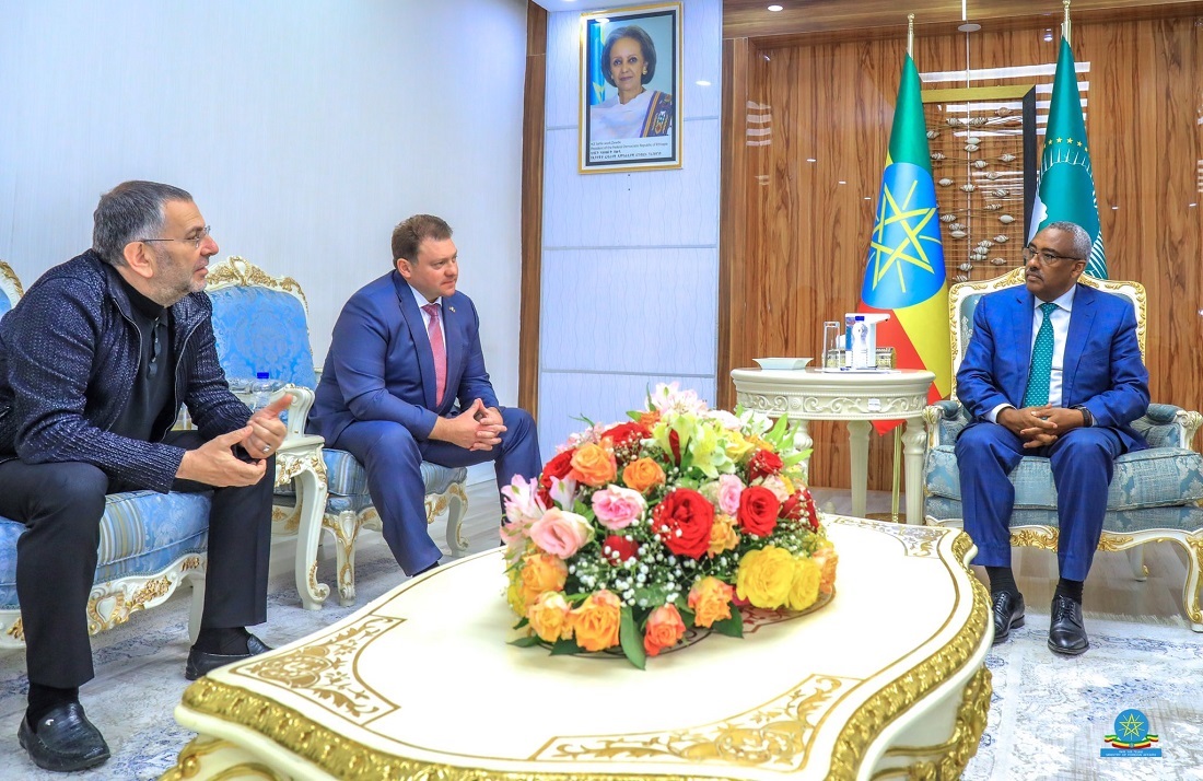 DPM, FM Demeke Confers With Ethiopia’s Honorary Consul In Belarus - ENA ...