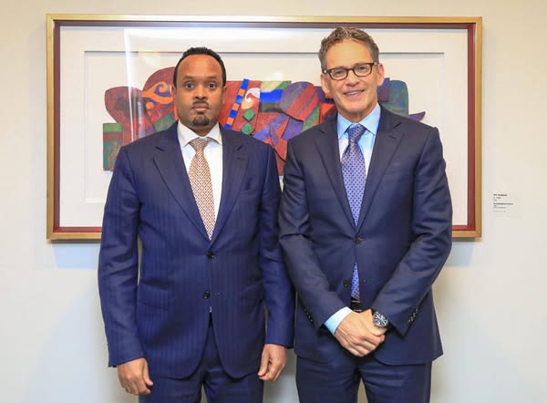 Minister of Finance Meets CEOs of Bayer Global, Africa50 to Forge Collaboration