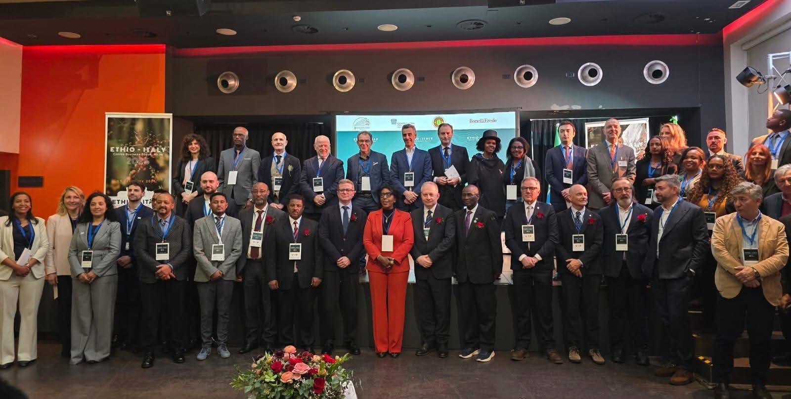 Ethio-Italy Coffee Business Forum in Milan Seeks to Deepen Trade, Investment Ties
