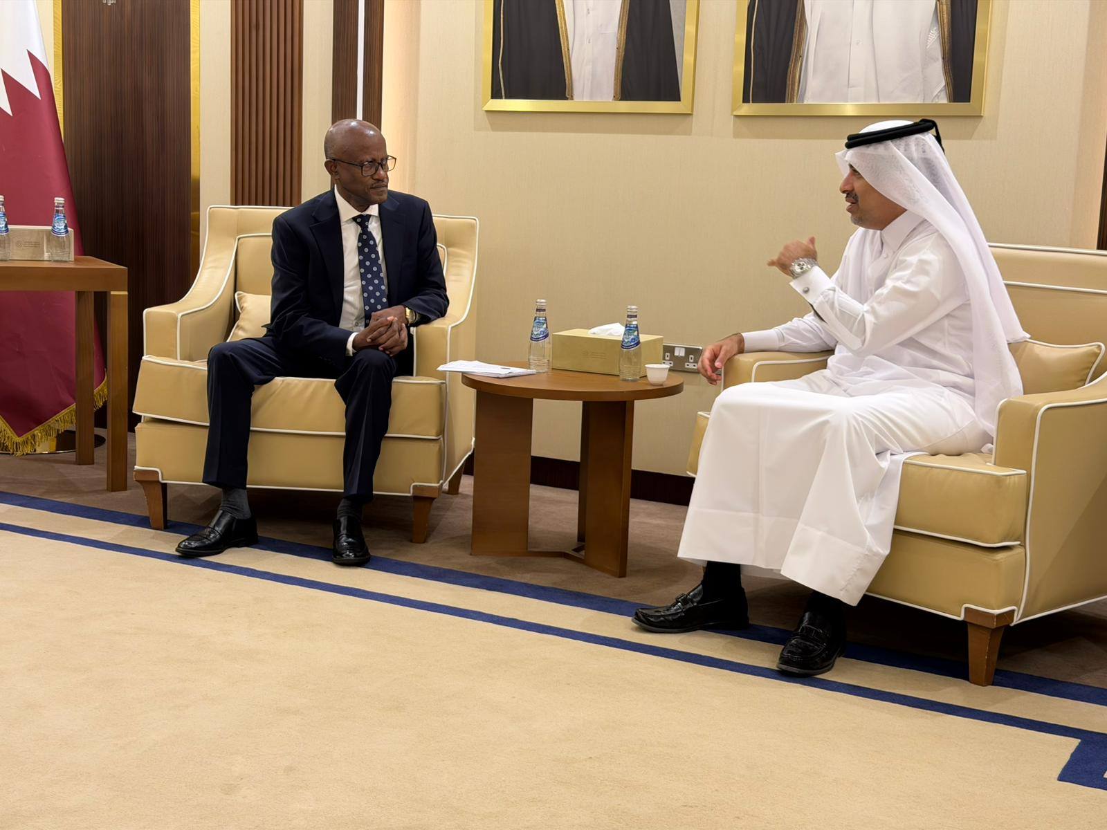 Ethiopia’s State Minister of Foreign Affairs Holds Talks with Qatar Fund for Dev’t Chief on Expanding Cooperation