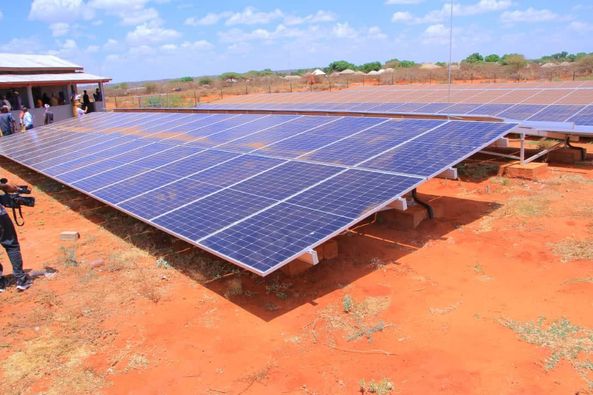Mashruuca dhismaha nalka cadceedda (Solar) ee deegaanka Kurtuni ee ...