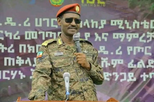 Field Marshal Birhanu Julaa oo dhagax dhigay dhismaha Warshada ...