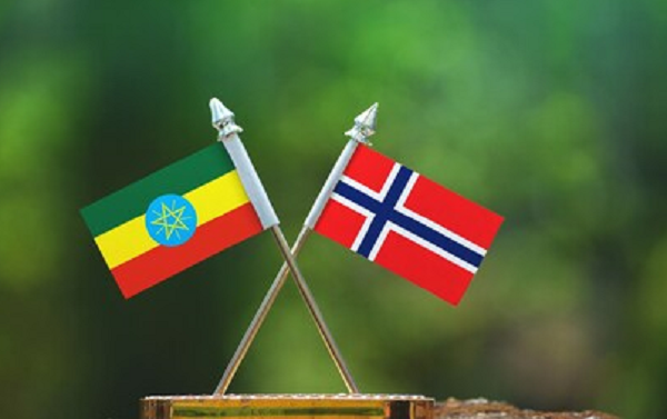 ETHIOPIA -NORWAY FLAG