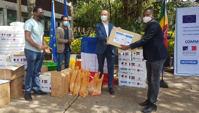 french ambasaddor -donation