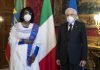 Ambassador Demitu Presents letter of Credence to Italian President