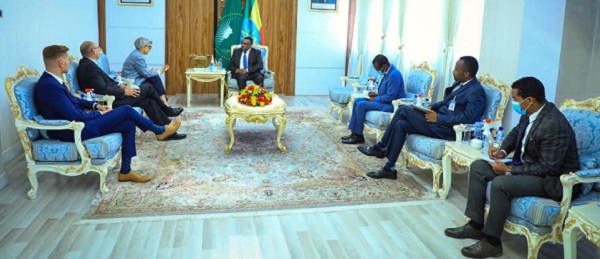 DPM & FM Demeke Confers with EU Special Envoy for Horn of Africa