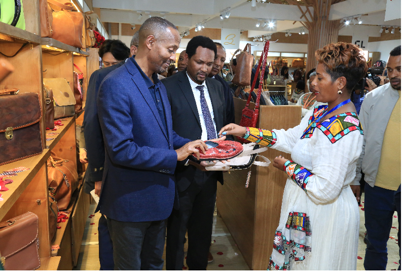 Duty-Free Shop Inaugurated at Bole Int’l Airport to Promote Export of Leather Products