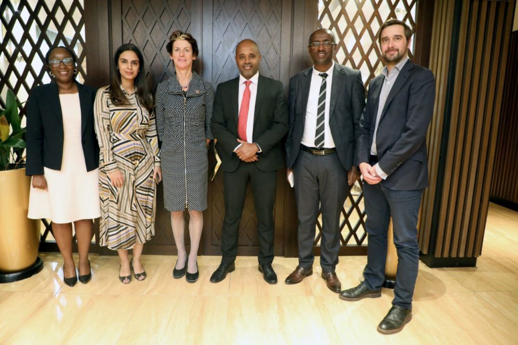 State Minister Eyob Confers with UN Assistant Secretary-General & SUN Movement Coordinator