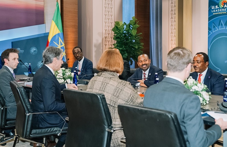 PM Abiy Discusses with US Secretary of State Blinken, US National Security Advisor
