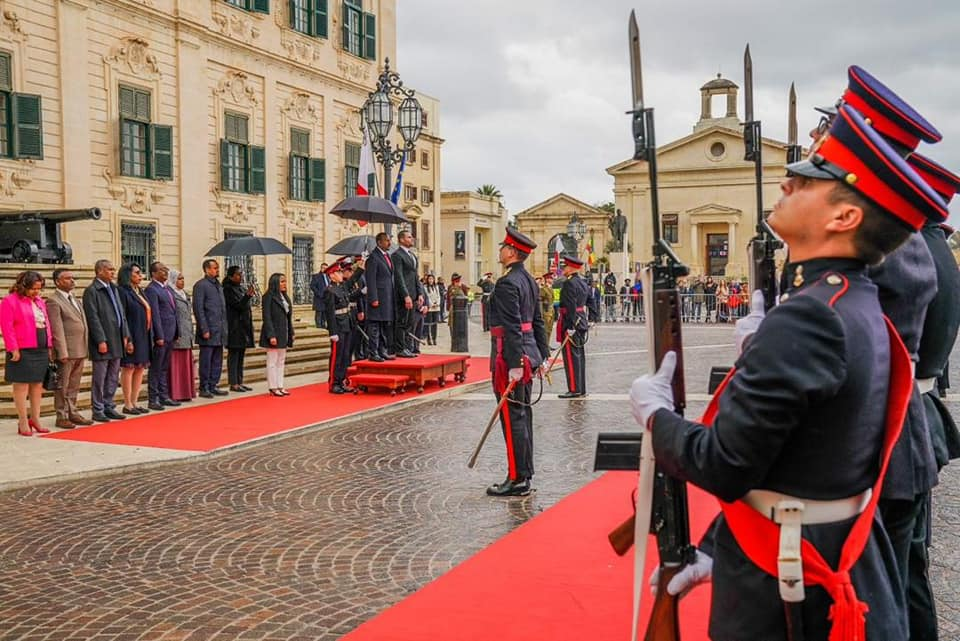 PM Abiy Hold Talks with Prime Minister of Malta Robert Abela